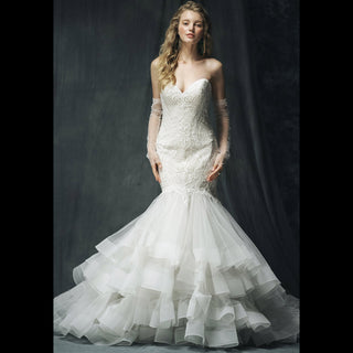 Luxury Sweetheart Mermaid Wedding Dress