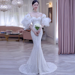 Sheath & Mermaid Wedding Dresses Bridal Gowns