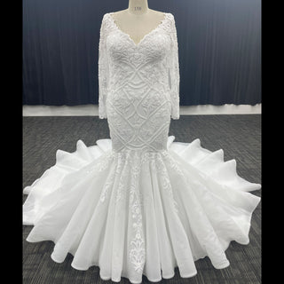 Simple Plus-Size Mermaid Wedding Dresses & Gowns