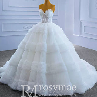 Quinceanera Celebrity Dress Tulle Sweet 16 Ball Gown Wedding Dress