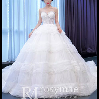 Quinceanera Celebrity Dress Tulle Sweet 16 Ball Gown Wedding Dress