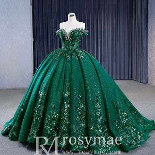 High-end Handmade Beading Rhinestone Prom Dress Formal Gown