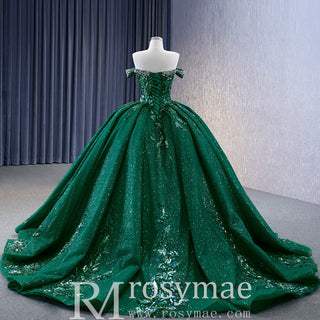 High-end Handmade Beading Rhinestone Prom Dress Formal Gown