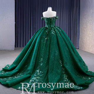 High-end Handmade Beading Rhinestone Prom Dress Formal Gown