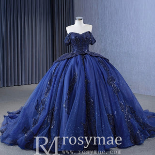 Gorgeous Ball Gown Off-the-shoulder Quinceanera Dress Evening Party Gown