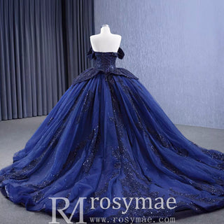 Gorgeous Ball Gown Off-the-shoulder Quinceanera Dress Evening Party Gown