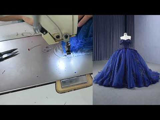 Gorgeous Ball Gown Off-the-shoulder Quinceanera Dress Evening Party Gown