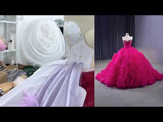 Stylish Luxury Evening Gown Ruched Ball Gown Quinceanera Dresses