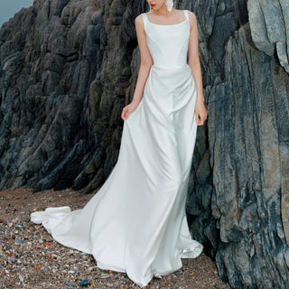 Informal Simple and Elegant Boho Beach Wedding Dresses