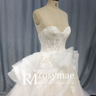 Ruffle-bride-wedding-dresses