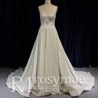 A-line Sweetheart Neckline Wedding Dress