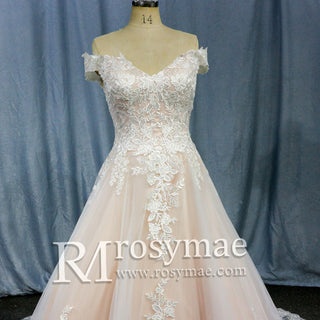 Wedding-Dress-for-Bride-2022-Off-Shoulder-A-Line-Princess-Bridal-Dress