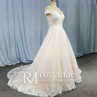 Wedding-Dresses-for-Bride-2023-Off-Shoulder-A-Line-Princess-Bridal-Dress
