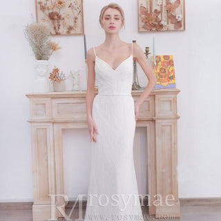 long-spaghetti-straps-mermaid-white-wedding-dress-with-beads