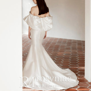 Off the Shoulder Mermaid Style Bridal Gowns Wedding Dresses